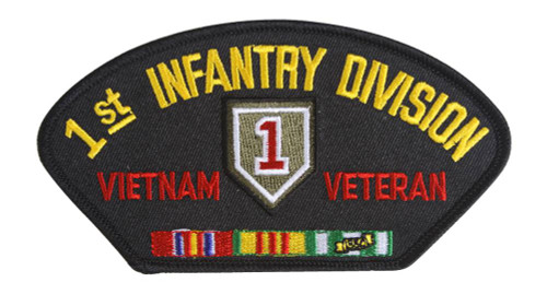 United States Army 1st infantry Division Vietnam Veteran Patch