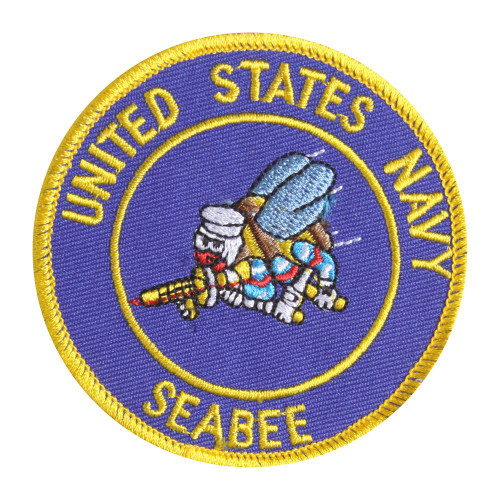 United States Navy Seabee Emblem Patch