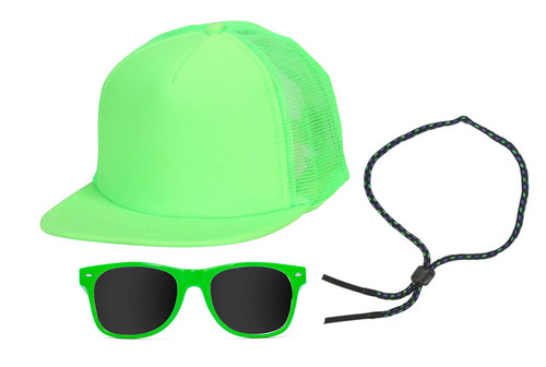 90s Neon Fresh Prince Throwback Costume Kit