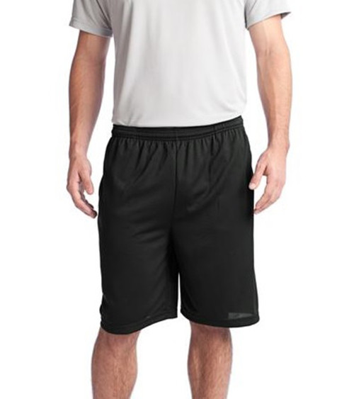 Sport-Tek Posicharge Tough Mesh Pocket Short