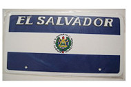 National Plastic License Plate Cover Holder, El Salvador