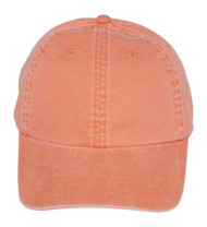 WASHED LOW PROFILE W/COTTON TWILL CASUAL ADJUSTABLE HAT (UNSTRUCTURED)