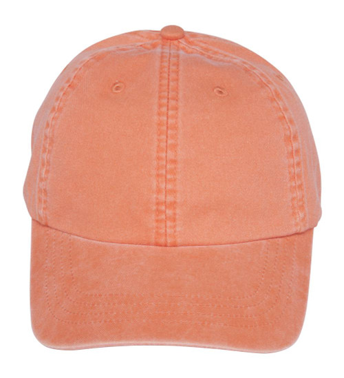 WASHED LOW PROFILE W/COTTON TWILL CASUAL ADJUSTABLE HAT (UNSTRUCTURED)