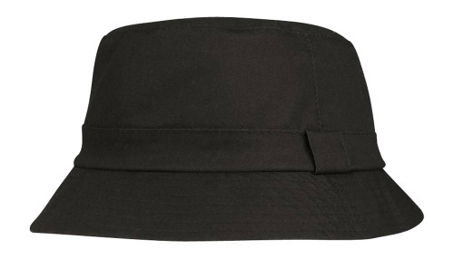 Juniper Unisex Waxed Cotton Canvas Bucket Hat-J9702