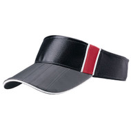 PU LEATHER LOOK FRONT VISOR