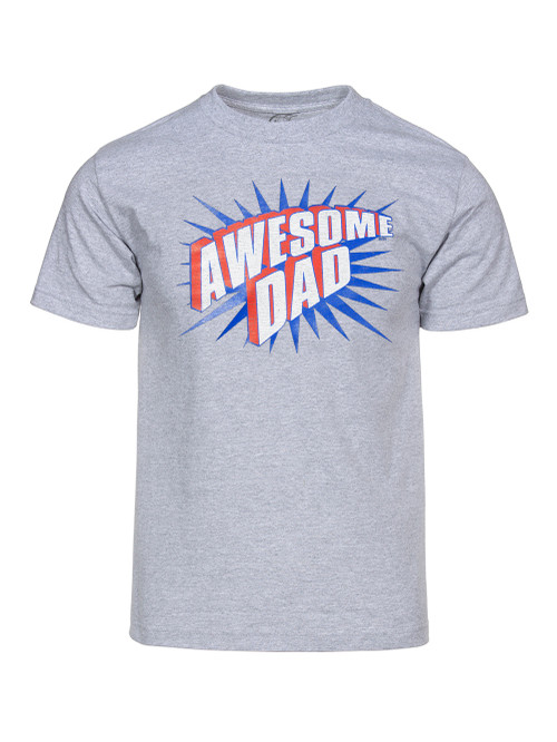 Mens Awesome Dad Short-Sleeve T-Shirt
