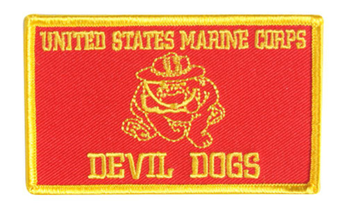 United States Marine Corps Devil Dogs Patch