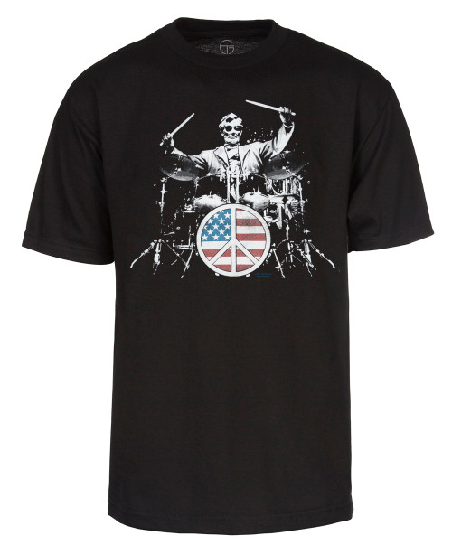 Men's Rock 101 Abraham Lincoln Short-Sleeve T-Shirt