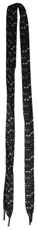 Flat Scattered Stars 2 Pair ( 4 piece ) Shoelaces