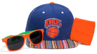 New York Knicks GT Beat the Heat Kit (Snapback + Wristband + Shades)