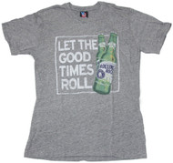 Junk Food "Let The Good Times Roll" Men's Steel-Heather T-Shirt