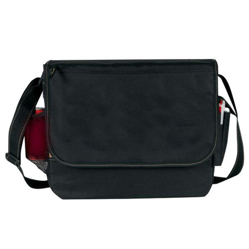 All-Purpose Messenger Bag, Black Taupe