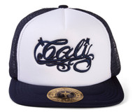 TopHeadwear Cali Script Trucker Hat