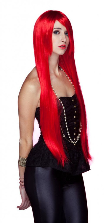 Elegante Womens Fate Firecracker Red Wig