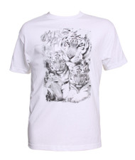 Men's Color Changing Tiger Family T-Shirt