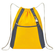 'Elite'' Drawstring Pack - Yellow