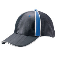 PU FITTED LEATHER CAP