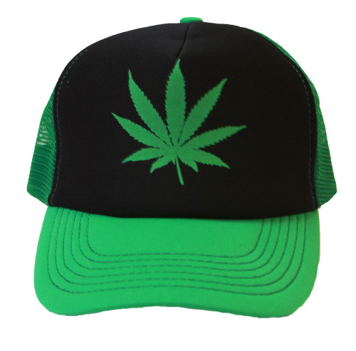 Marijuana Hollywood Trucker Mesh Hat