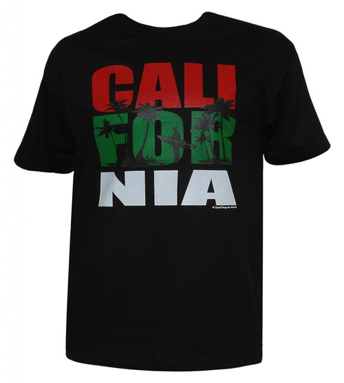 Mens Short-Sleeve Men's California Surfer T-Shirt