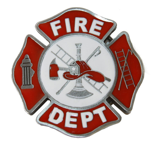 Fire Department Logo Belt Buckle