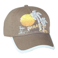 PARADISE COTTON TWILL WASHED CAP W/TAPING BILL