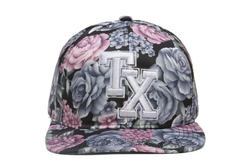 Floral Print City Cap Snapbacks (Various)