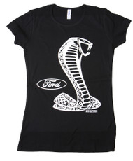 Women's Cobra T Shirt, Black