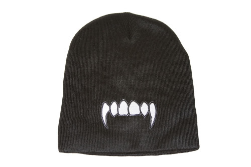 Vicious Fangs Short Beanie Cap