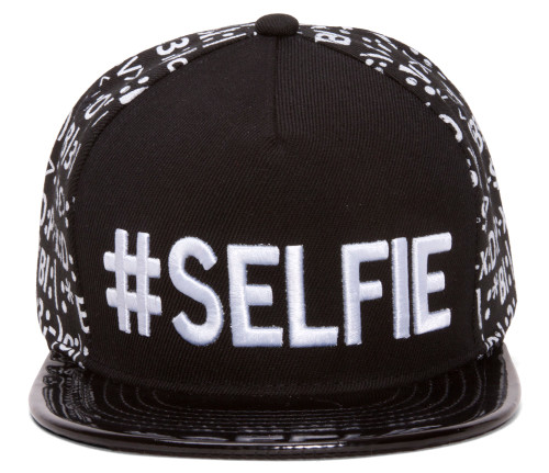 #SELFIE Emoticon Polished Bill Snapback