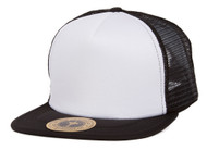 TopHeadwear Adjustable Trucker Caps - Black/White