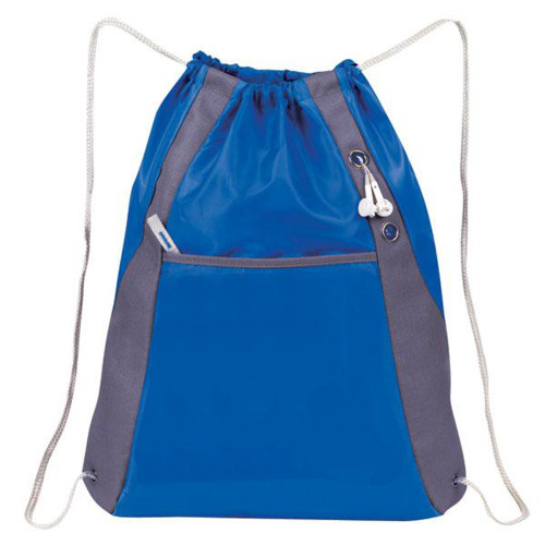 'Elite'' Drawstring Pack - Royal