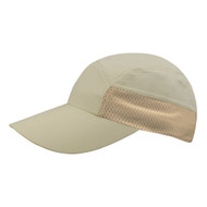 TASLON UV CAP W/REMOVABLE FLAP