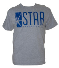 S.T.A.R. Laboratories Mens Grey T-Shirt