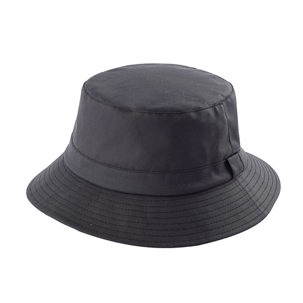WAXED COTTON CANVAS BUCKET HAT - Gravity Trading