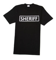 Sheriff Black Law Enforcement Shirt