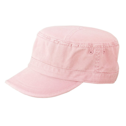 CAMO TWILL WASHED ARMY CAP - Pink