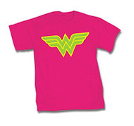 Officially Licensed DC Comics NEO Wonder Woman Lantern T-shirt