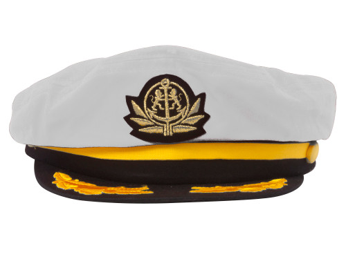 Adjustable Captain Hat-White Flagship