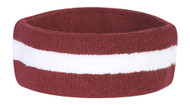 2 Pack ( 2 pieces ) Sports Headband 100% Terry Cloth