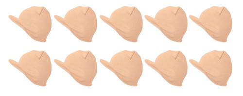 TopHeadwear Cuffless Beanie Visor 10 Piece Pack,  Khaki