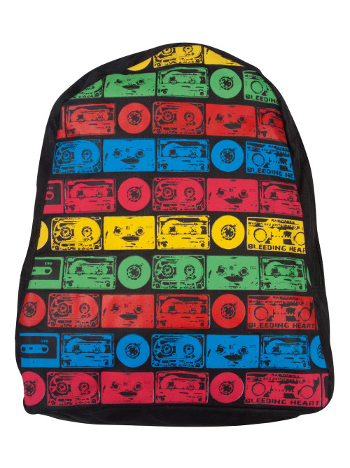 Clover Retro Vintage Mix Tape and Cassette - Backpack
