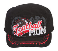 TopHeadwear Football Mom Distressed Adjustable Cadet Cap