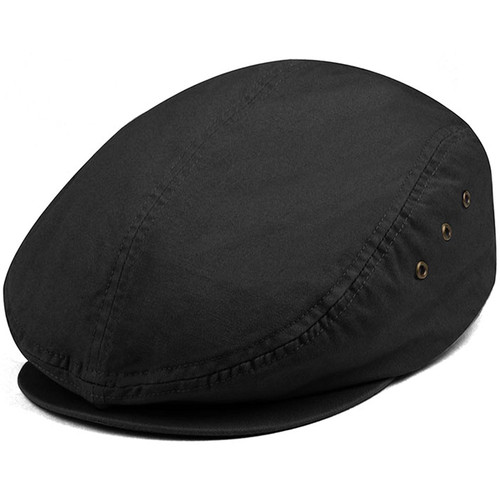 MG Men's Plaid Ivy Washed Canvas Newsboy Cap Hat