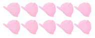 TopHeadwear Cuffless Beanie Visor 10 Piece Pack,  Light Pink