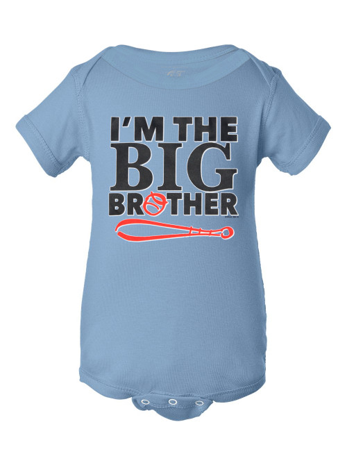 Infants I'm the Big Brother Baseball Bodysuit