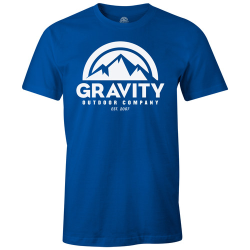 Gravity Outdoor Co. Mens AA USA Made Short-Sleeve T-Shirt