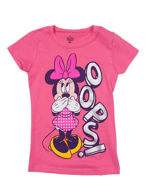 Minnie Mouse Oops Toddler's Pink T-Shirt