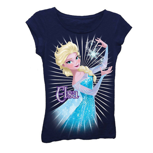 Disney's Frozen Elsa with Snow Little Girls Shirt