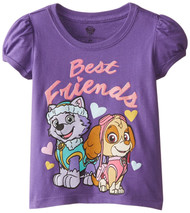 Nickelodeon Paw Patrol Girls' Best Friends Tee Shirt, 2T