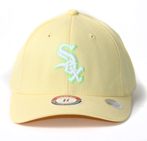 Light Yellow Youth Size Flex Fit Hat - Chicago White Sox